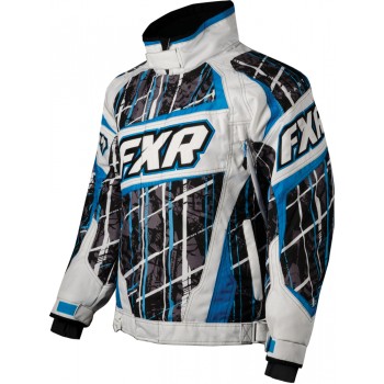 Куртка FXR Racing Helix Cayan Blk Splaid