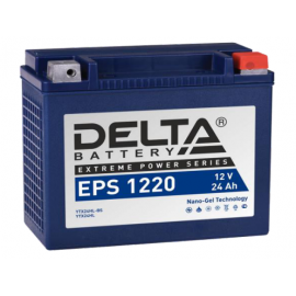 Аккумулятор Delta EPS 1220 12V / 24Ah YTX24HL-BS, YTX24HL